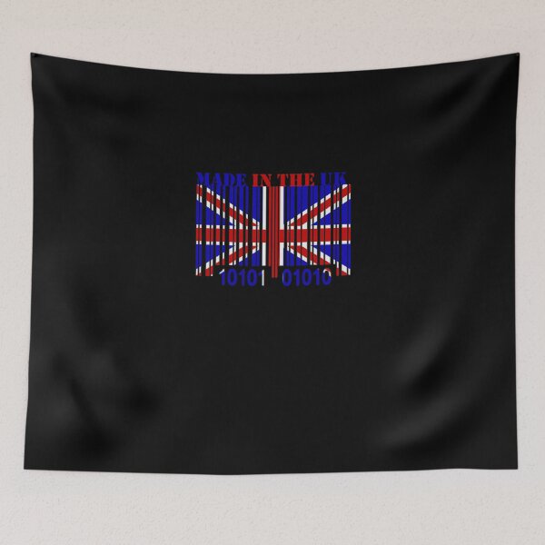 Item preview, UK Barcode Flag Made In... designed and sold by Netsrotj.