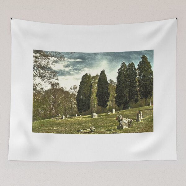 Item preview, " 'THE CEMETERY' ", a Series,  #14, A Countryside Cemetery "  designed and sold by Bob Hall©.