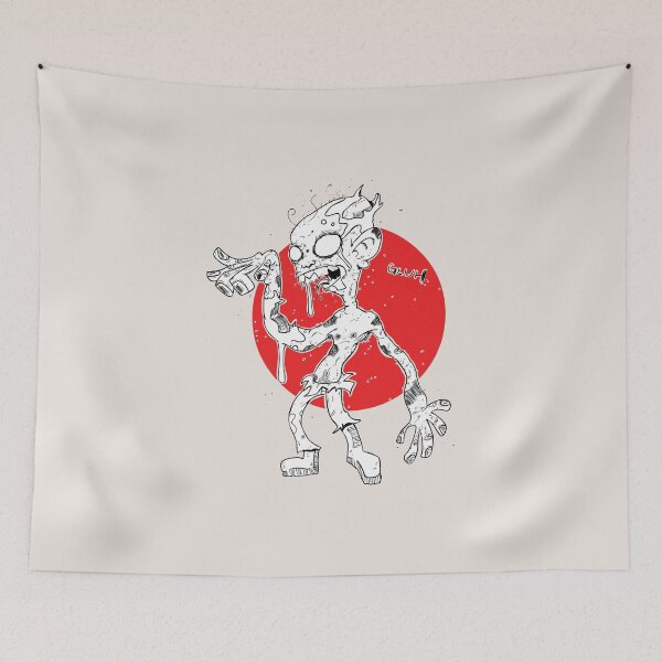 Item preview, "GLUH" said the zombie. designed and sold by revjosh.