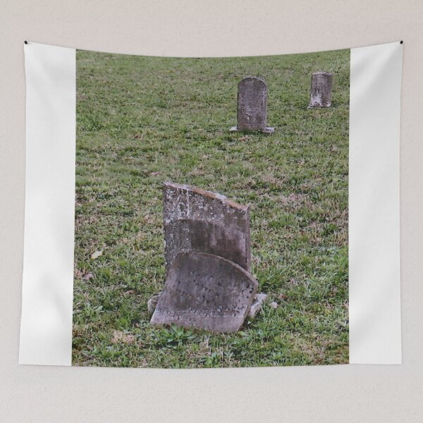 Item preview,  '"THE CEMETERY, a Series', No. 6, Broken Stone"... prints and products designed and sold by Bob Hall©.