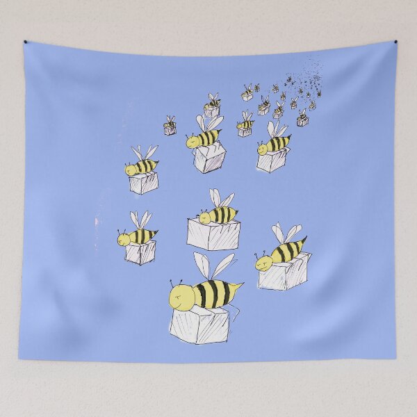 Item preview, Bees carry sugar designed and sold by InitiallyNO.