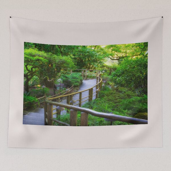 Item preview, Stairs - Japanese Garden - Butchart Garden designed and sold by Yannik Hay.