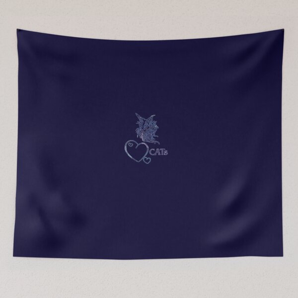 Item preview, " I love cats" - blue edit designed and sold by scatharis.