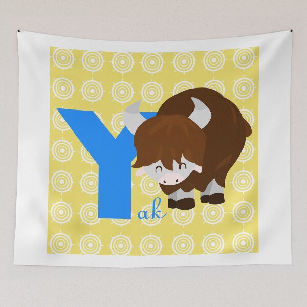 Item preview, y for yak designed and sold by alapapaju.