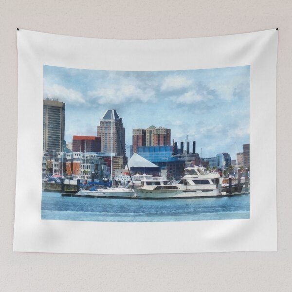 Item preview, Baltimore Skyline and Harbor designed and sold by Susan Savad.