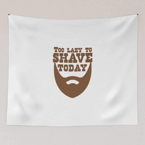 Item preview, Too lazy to shave today! with a hairy beard designed and sold by jazzydevil.
