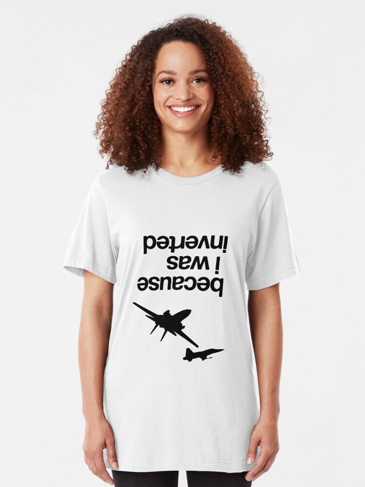 top gun shirt inverted