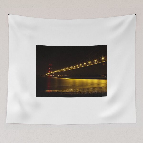 Item preview, River of Gold - Humber Bridge designed and sold by Sarah Couzens.