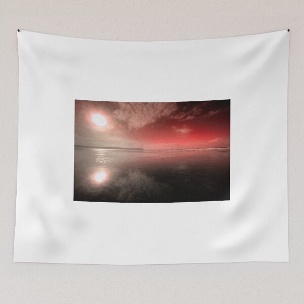 Item preview, Woolacombe Beach in red  designed and sold by hawkie.