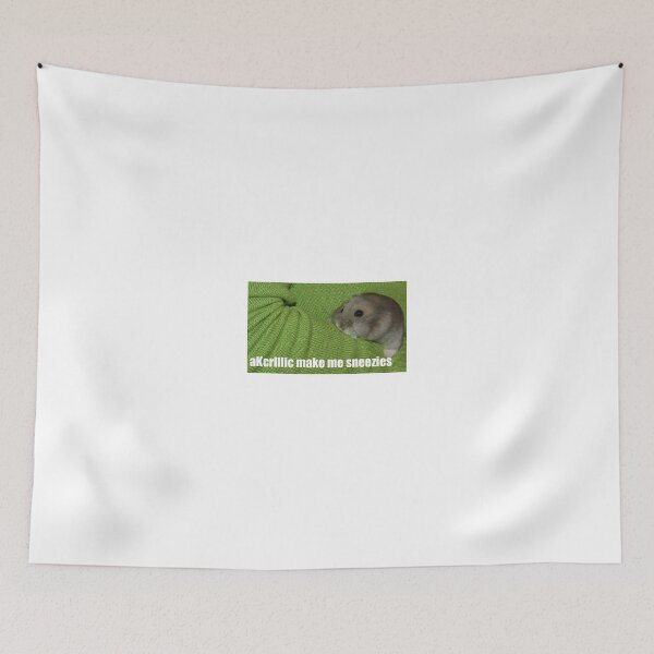 Item preview, lolz Allergic Hamster designed and sold by GolemAura.