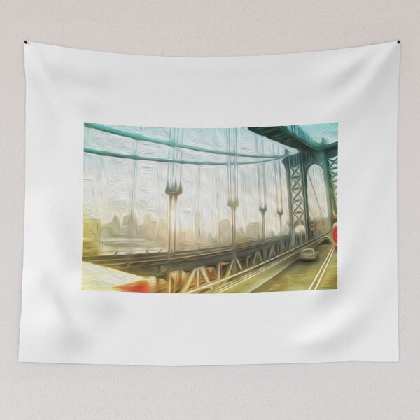 Item preview, manhattan bridge morning designed and sold by Vin  Zzep.