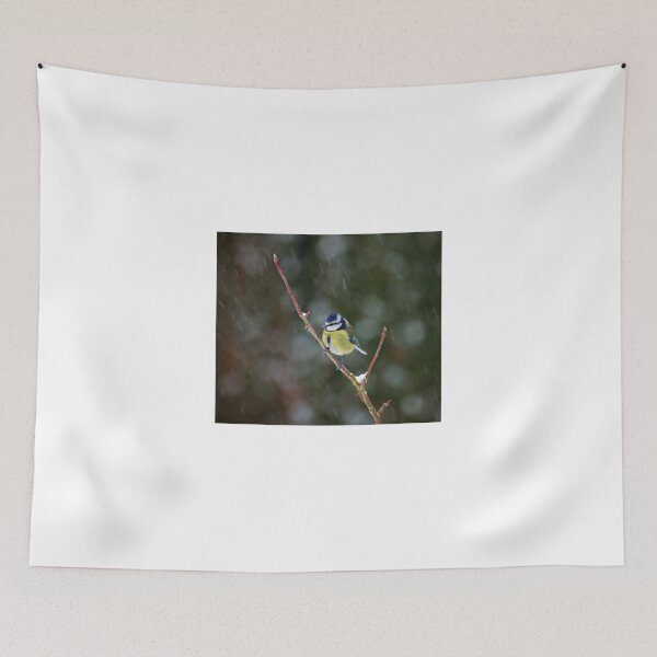 Item preview, Blue Tit in Snow designed and sold by Sue Robinson.