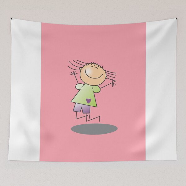 Item preview, Girl Jumping by Chillee Wilson designed and sold by ChilleeWilson.