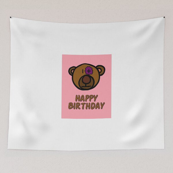 Item preview, Happy Birthday Teddy by Chillee Wilson designed and sold by ChilleeWilson.