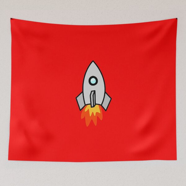 Item preview, Rocket Ship 2 by Chillee Wilson designed and sold by ChilleeWilson.