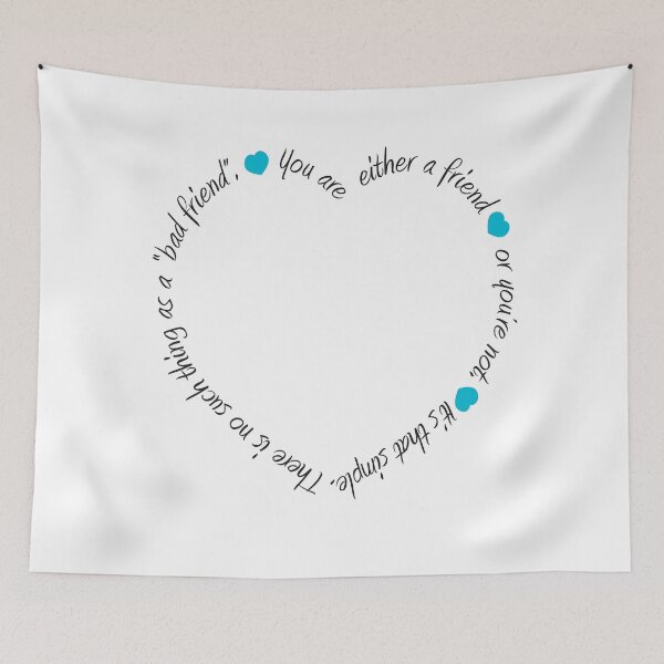 Item preview, No Bad Friend designed and sold by ValeriesGallery.