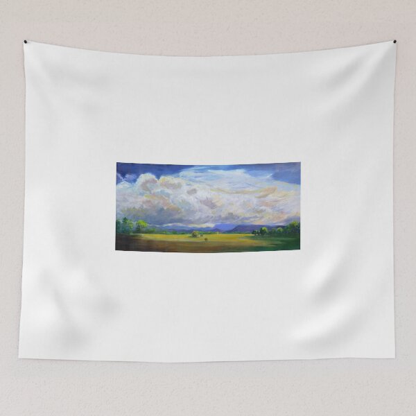 Item preview, Approaching Storm over Carrara Flood Plains  designed and sold by ginnymac.