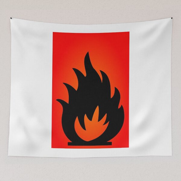 Item preview, Flame Symbol by Chillee Wilson designed and sold by ChilleeWilson.