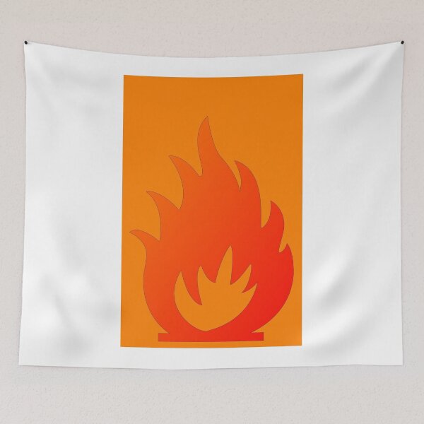 Item preview, Flame Symbol by Chillee Wilson designed and sold by ChilleeWilson.