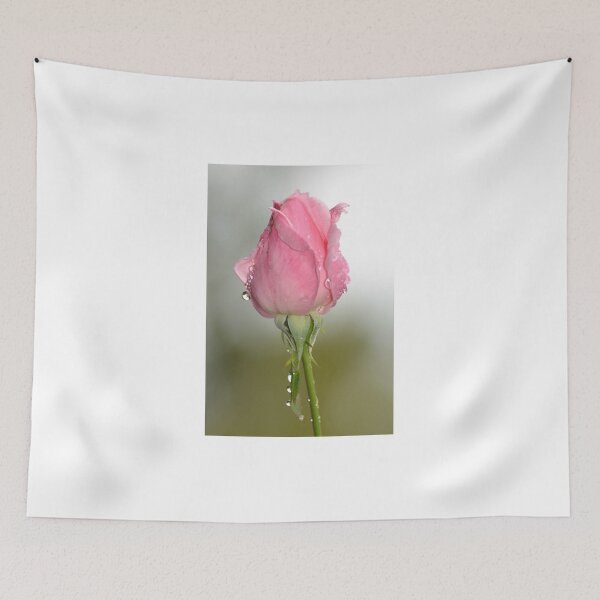 Item preview, Pink Bud After The Rain designed and sold by TheaShutterbug.