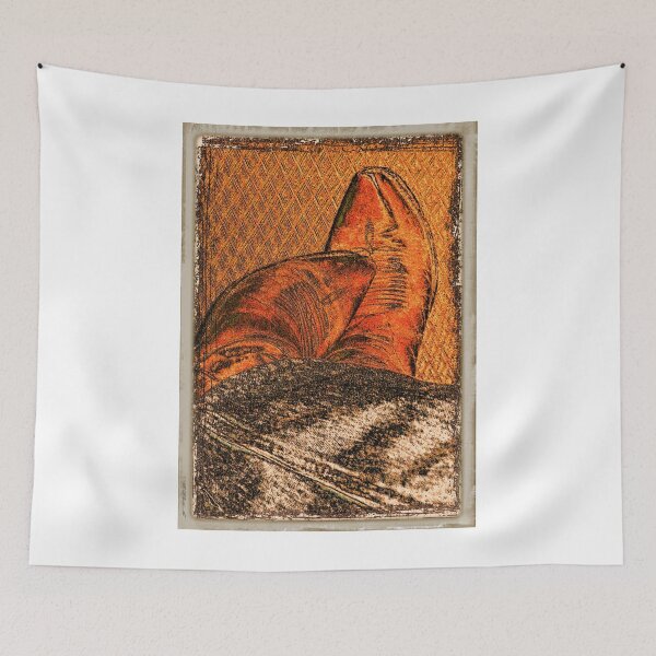 Item preview, "It's ALL in the Boots"... prints and products designed and sold by Bob Hall©.
