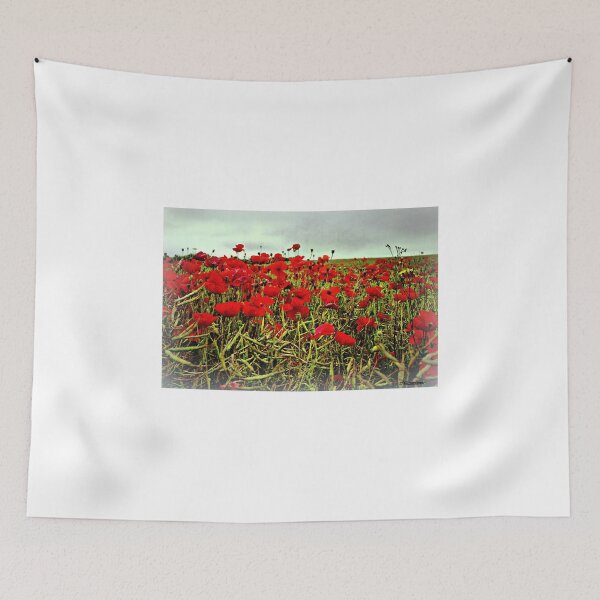 Item preview, Red Glow of Poppy Fields designed and sold by naturelover.