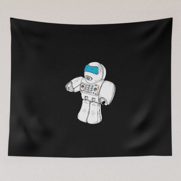 Item preview, Retro Robot Minifigure by Chillee Wilson designed and sold by ChilleeWilson.