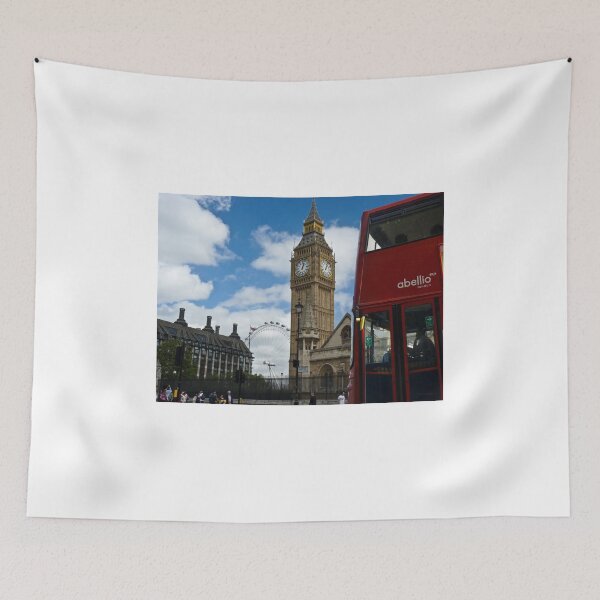 Item preview, London: London eye, big ben and a red bus designed and sold by GrahamCSmith.