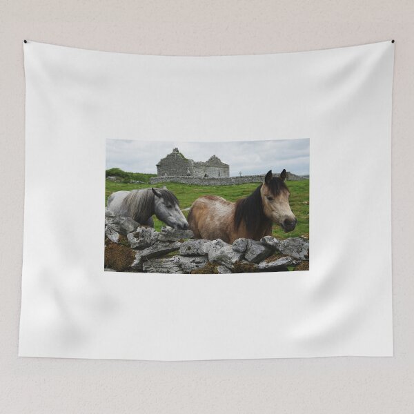 Item preview, Connemara Ponies and Carron Church designed and sold by Lyle McNamara.