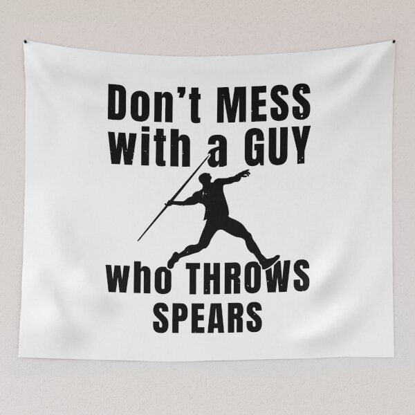 Item preview, Mens Javelin Don't Mess Athlete Gift designed and sold by oberdoofus.