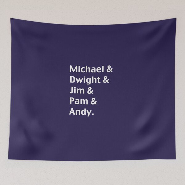 Item preview, Michael & Dwight & Jim & Pam & Andy designed and sold by josephrory.