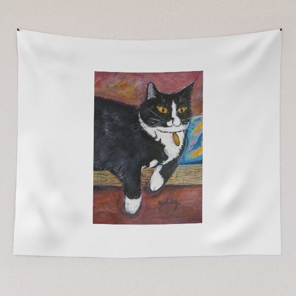 Item preview, Spunky the Cat designed and sold by Paintings by gretzky.