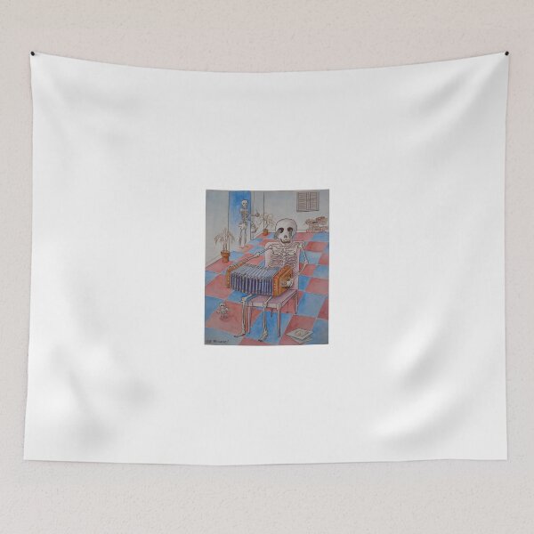 Item preview, La mort jouant le bandoneon designed and sold by jadlart.
