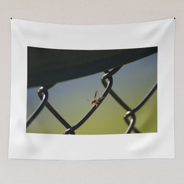 Item preview, Hornet on Chain link fence designed and sold by Scott Dovey.