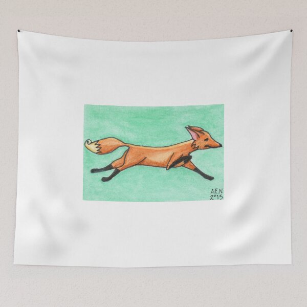 Item preview, Little Fox Running designed and sold by Amy-Elyse Neer.
