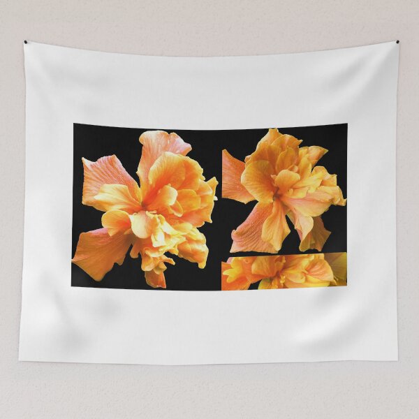 Item preview, Double Orange Hibiscus designed and sold by Madalena Lobao-Tello.