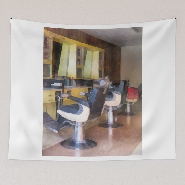 Item preview, Small Town Barber Shop designed and sold by Susan Savad.