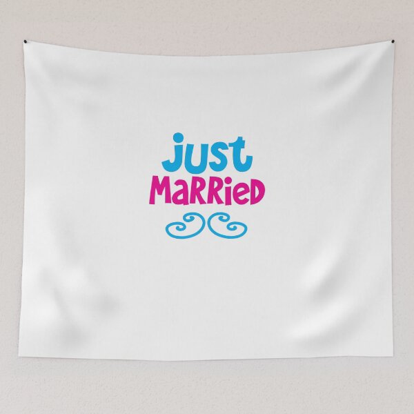 Item preview, Just Married!  designed and sold by jazzydevil.