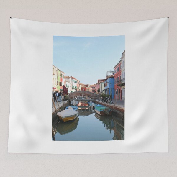 Item preview, Burano Boats Canals and Houses designed and sold by Sean Foreman.