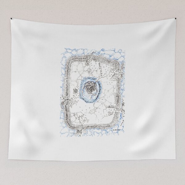 Item preview, Eukaryotic, hand drawn ACEO  designed and sold by Regina Valluzzi.