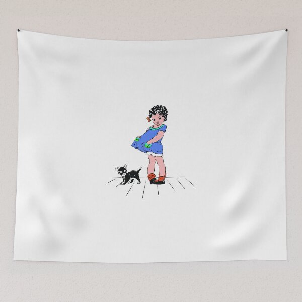 Item preview, Girl with kitten designed and sold by Andy551.