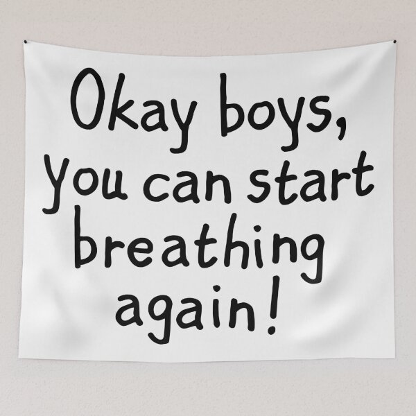 Item preview, Ok boys, you can start breathing again! designed and sold by theshirtshops.