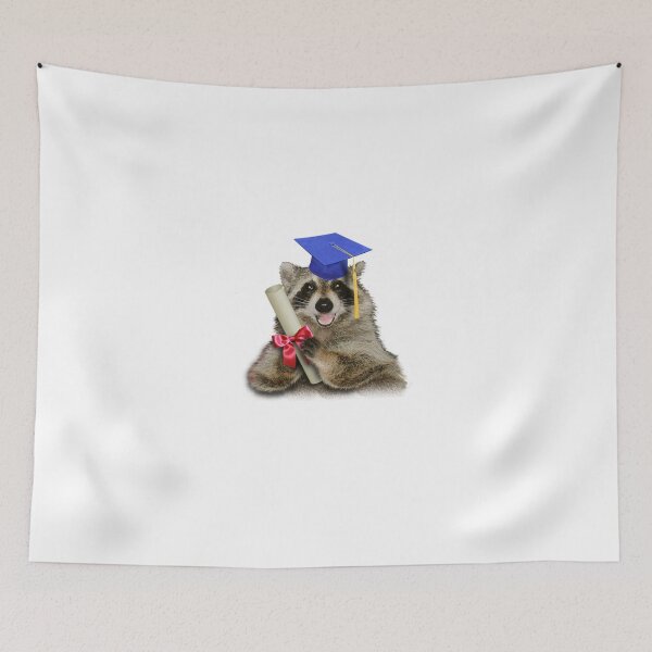Item preview, Graduation Raccoon designed and sold by jkartlife.