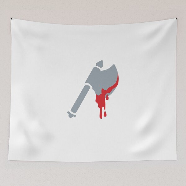 Item preview, Medieval Viking Axe with dripping blood designed and sold by jazzydevil.
