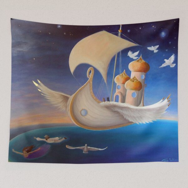 Item preview, PeaceShip designed and sold by ARTESPIRAL CREATIONS.