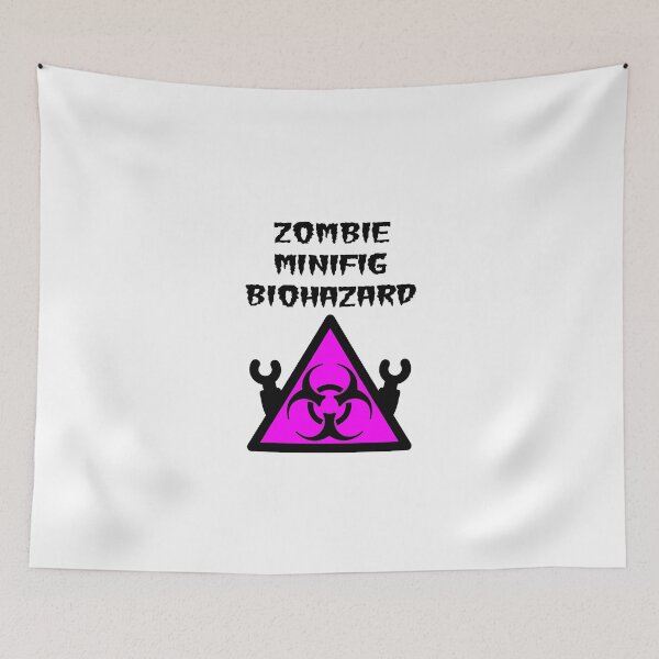 Item preview, ZOMBIE MINIFIG BIOHAZARD designed and sold by ChilleeW.