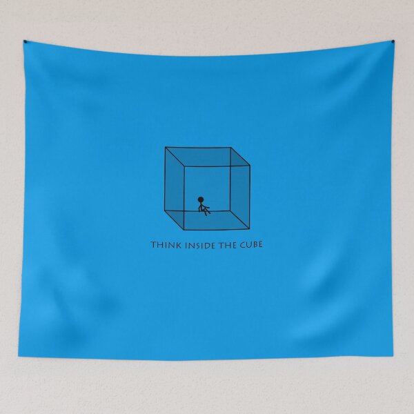Item preview, Think Inside the Cube designed and sold by ofthebaltic.