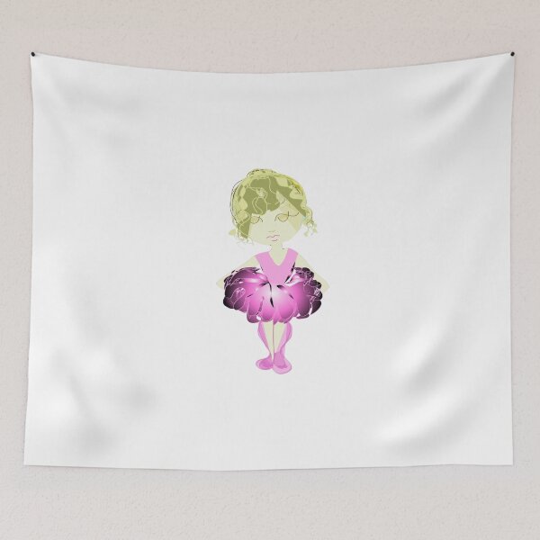 Item preview, Cute Ballet Dancer Girl Digital Art designed and sold by ckeenart.