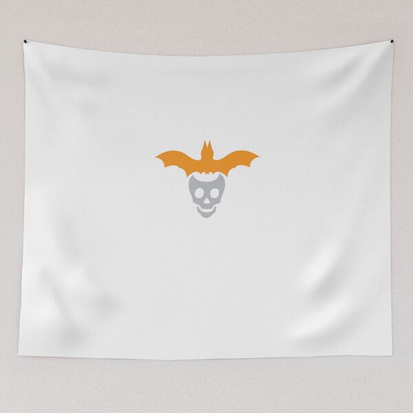 Item preview, Halloween skull and batty! designed and sold by jazzydevil.