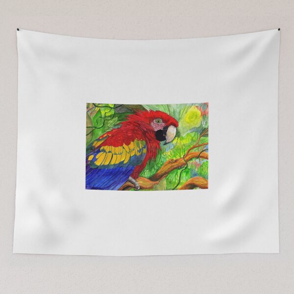 Item preview, Scarlet Amazon Macaw designed and sold by Doug Hiser.